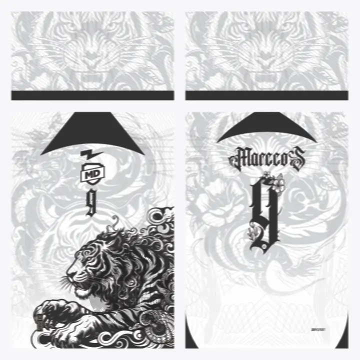 Arte Camisa Interclasse Tigre