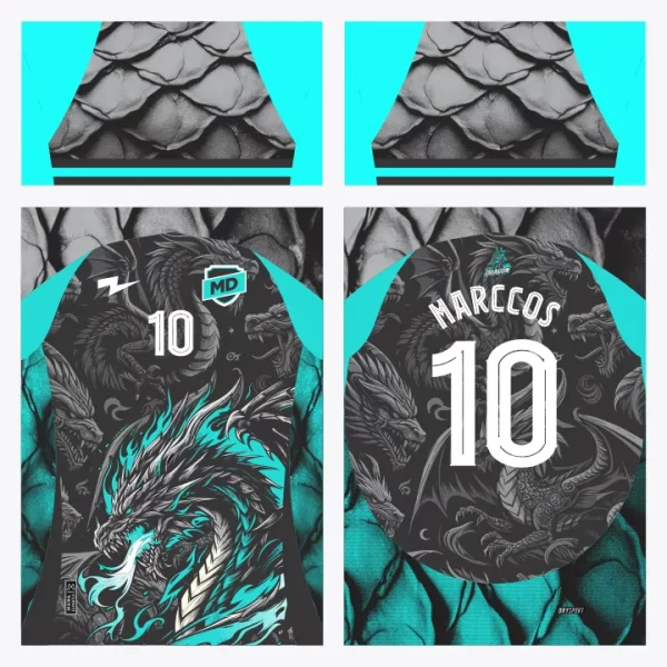 Arte Camisa Interclasse Dragão