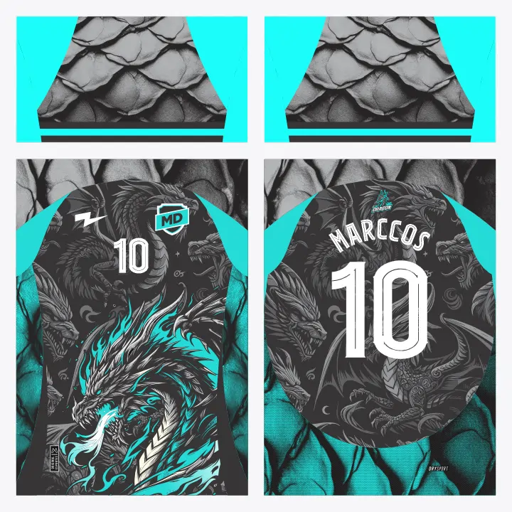 Arte Camisa Interclasse Dragão