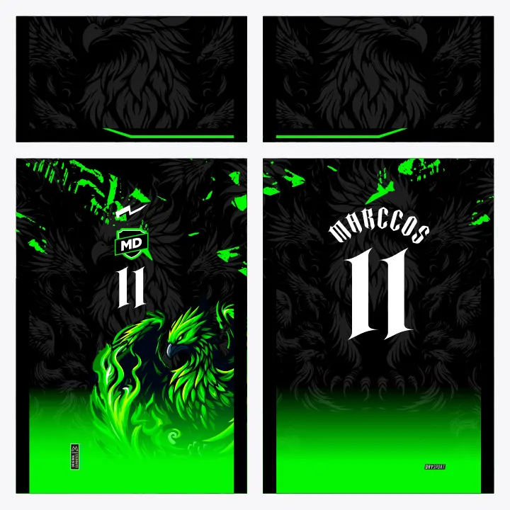Arte Camisa Interclasse Fênix
