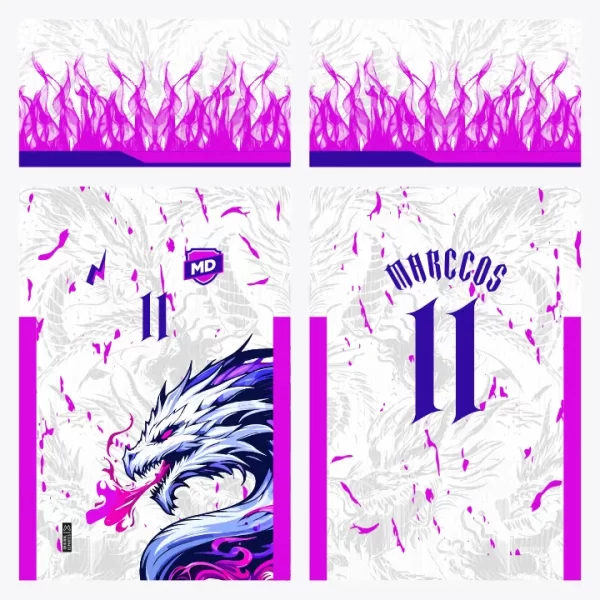 Arte Camisa Interclasse Dragão
