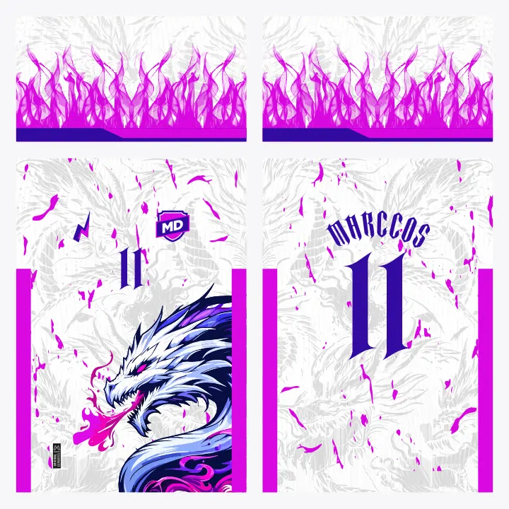 Arte Camisa Interclasse Dragão