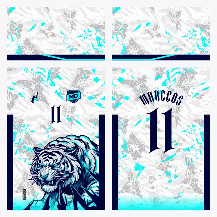 Arte Camisa Interclasse Tigre