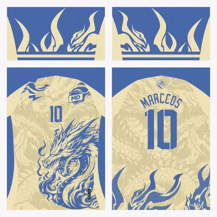 Arte Camisa Interclasse Dragão