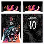 Arte Camisa Interclasse Tigre