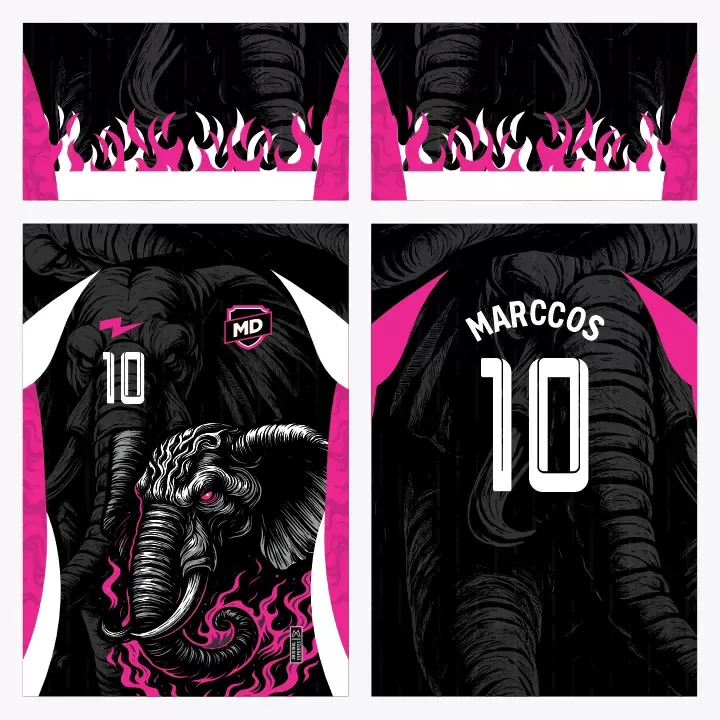 Arte Camisa Interclasse Elefante