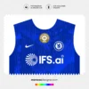 Arte Vetor Camisa Chelsea Titular 2025.2026 Arte Vetor Camisa Chelsea Titular 2025.2026