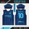 Arte Vetor Camisa Inter de MIlan Titular 2025.2026 Arte Vetor Camisa Inter de MIlan Titular 2025.2026