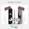 Arte Vetor Camisa Juventus Titular 2025.2026 Arte Vetor Camisa Juventus Titular 2025.2026