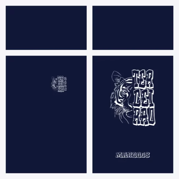 Arte Camisa Terceirão Tigre