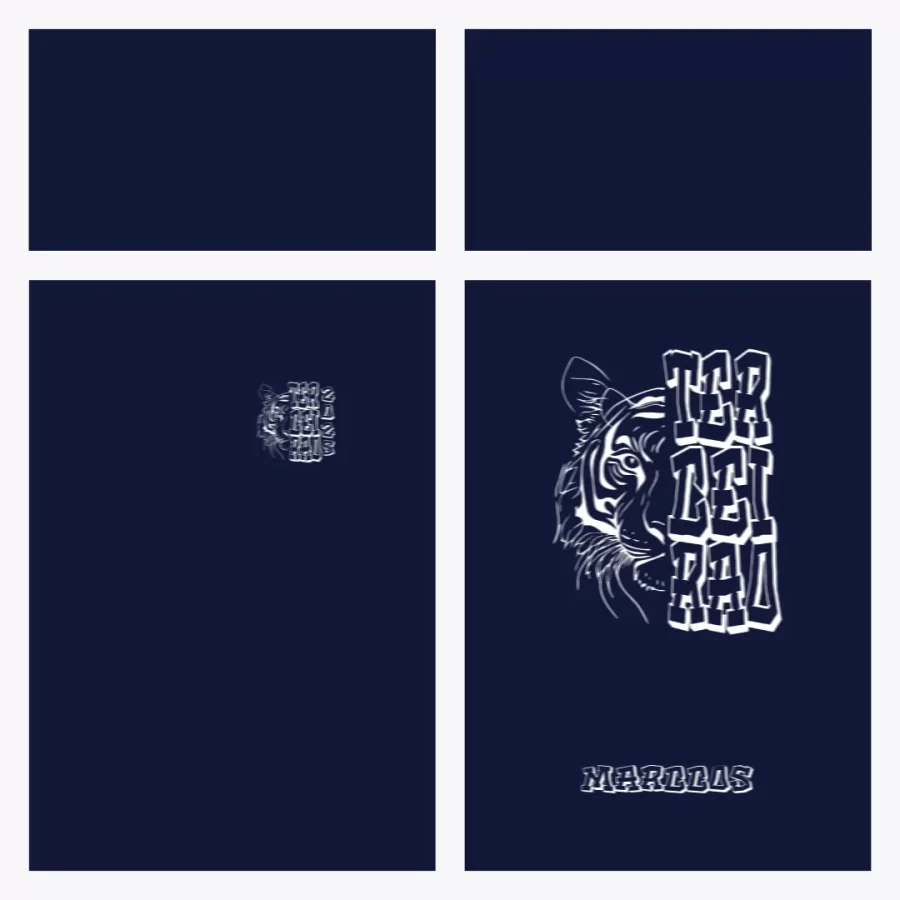 Arte Camisa Terceirão Tigre