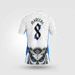 Arte Camisa Interclasse Coruja
