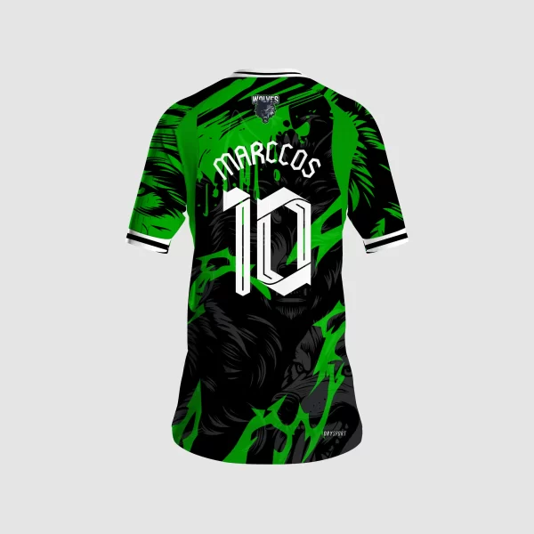 Arte Camisa Interclasse Lobo