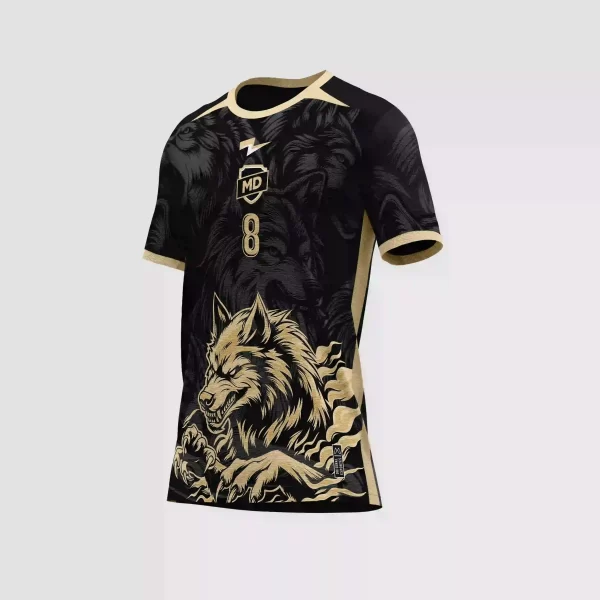 Arte Camisa Interclasse Lobo