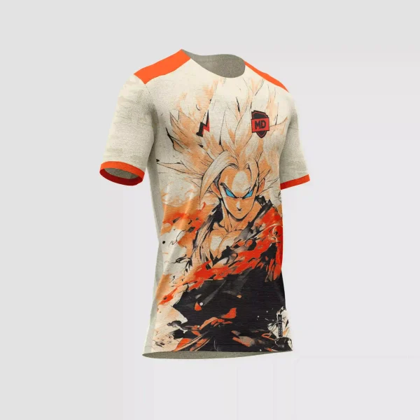 Arte Camisa Interclasse Goku