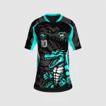 Arte Camisa Interclasse Crocodilo