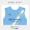 Manchester City Titular 2025.2026 Arte Vetor Camisa Manchester City Titular 2025.2026