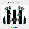 Arte Vetor Camisa Newcastle Titular 2025.2026