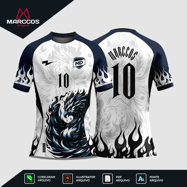 Arte Camisa Interclasse Fênix