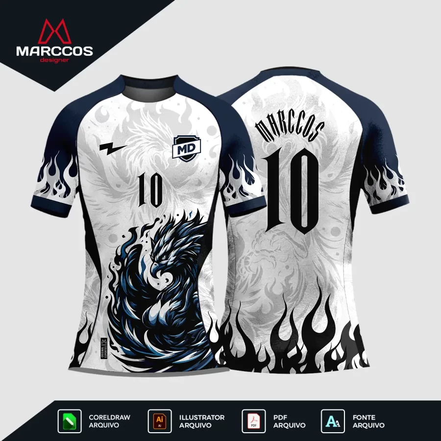 Arte Camisa Interclasse Fênix
