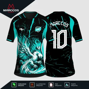 Arte Camisa Interclasse Fênix