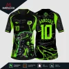 Arte Camisa Interclasse Crocodilo
