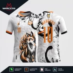 Arte Camisa Interclasse Raposa