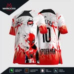 Arte Camisa Interclasse Homem Aranha