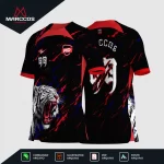 Arte Camisa Interclasse Tigre