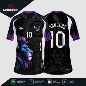 Arte Camisa Interclasse Leão