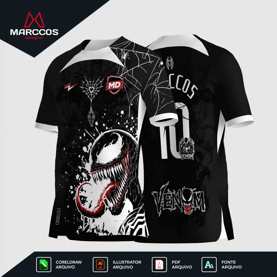 Arte Camisa Interclasse Venom