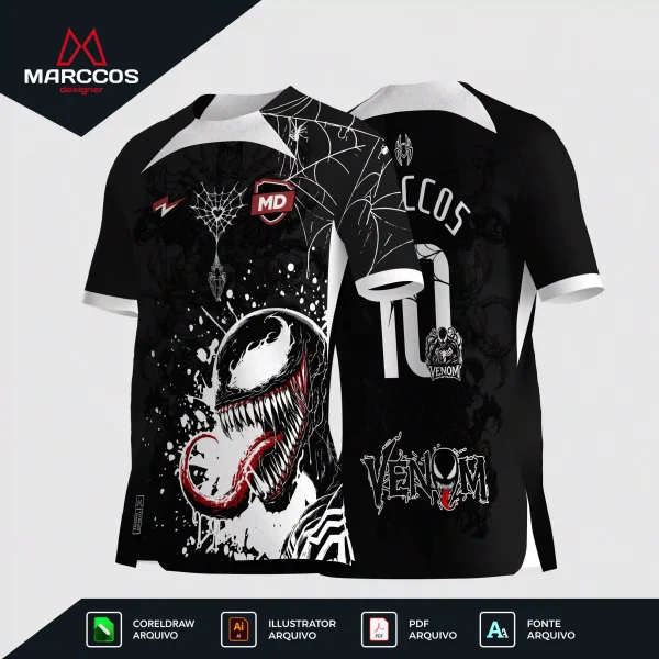 Arte Camisa Interclasse Venom