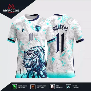 Arte Camisa Interclasse Tigre