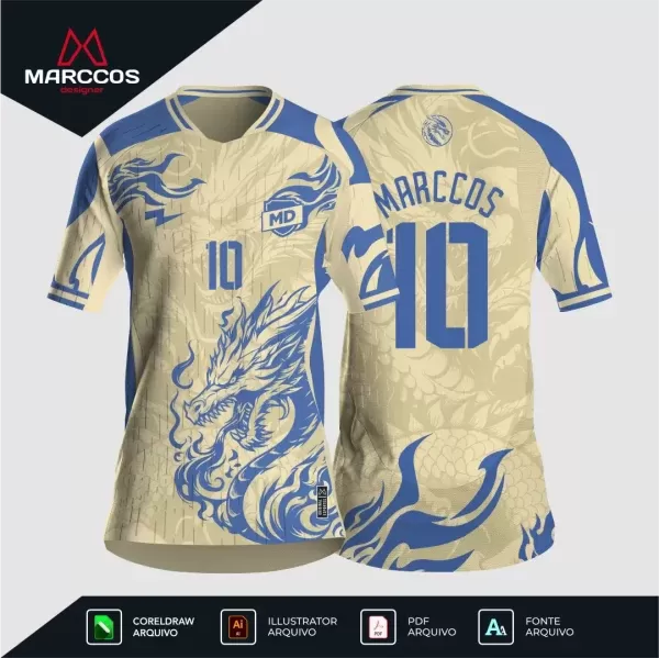 Arte Camisa Interclasse Dragão