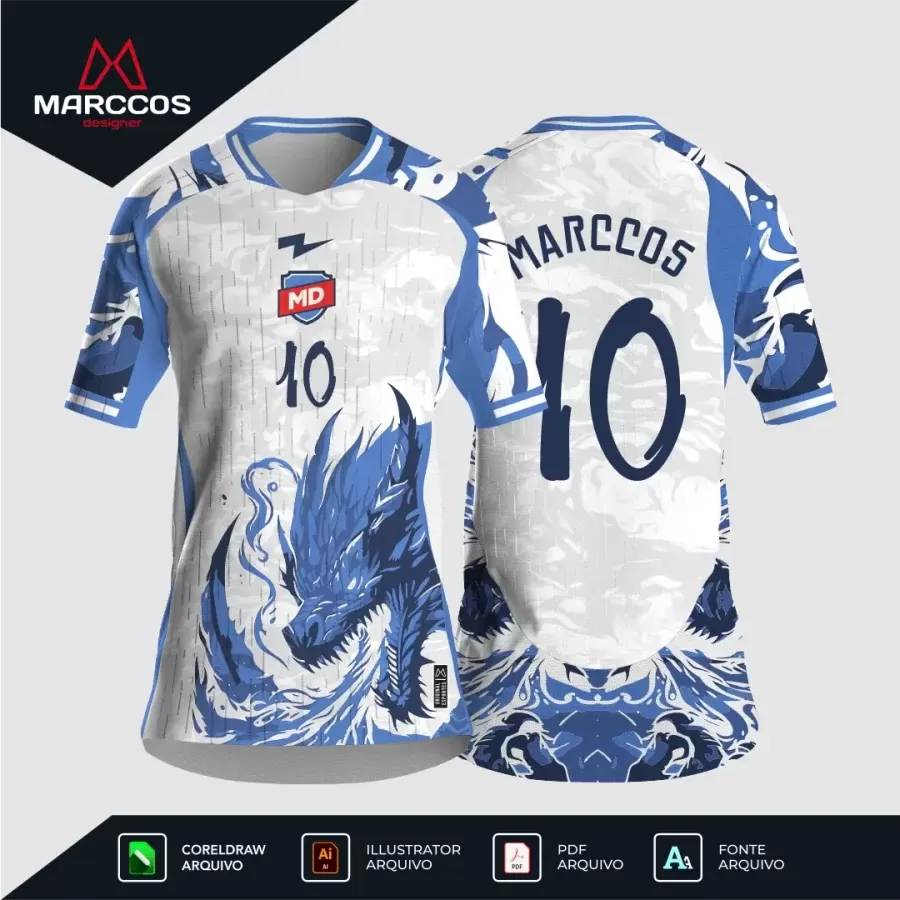 Arte Camisa Interclasse Dragão