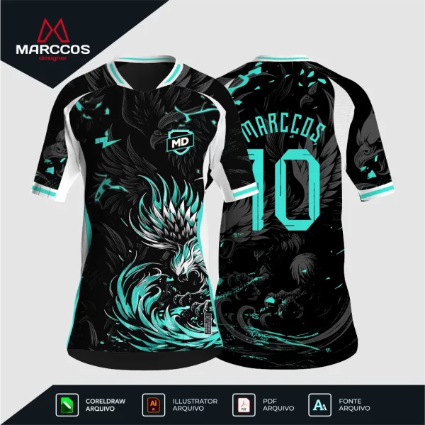 Arte Camisa Interclasse Fênix