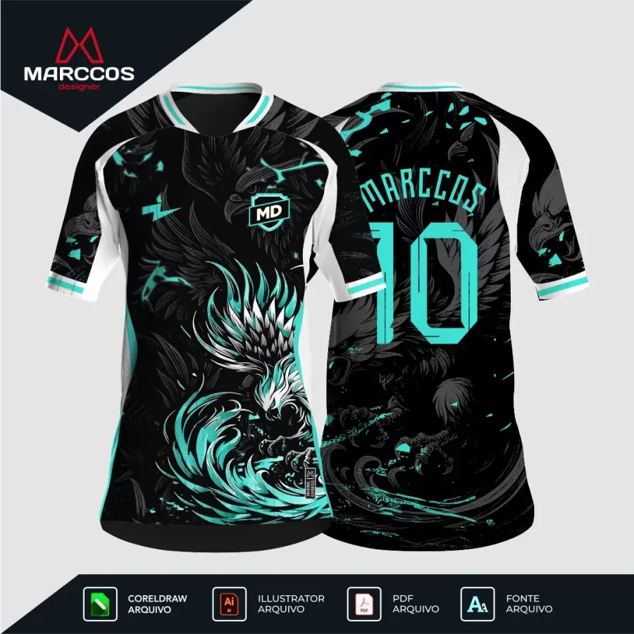 Arte Camisa Interclasse Fênix