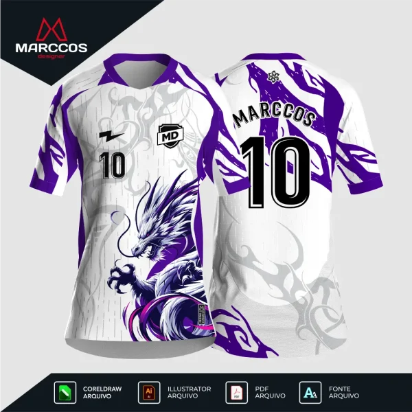Arte Camisa Interclasse Dragão