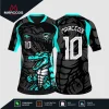 Arte Camisa Interclasse Crocodilo