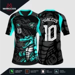 Arte Camisa Interclasse Crocodilo