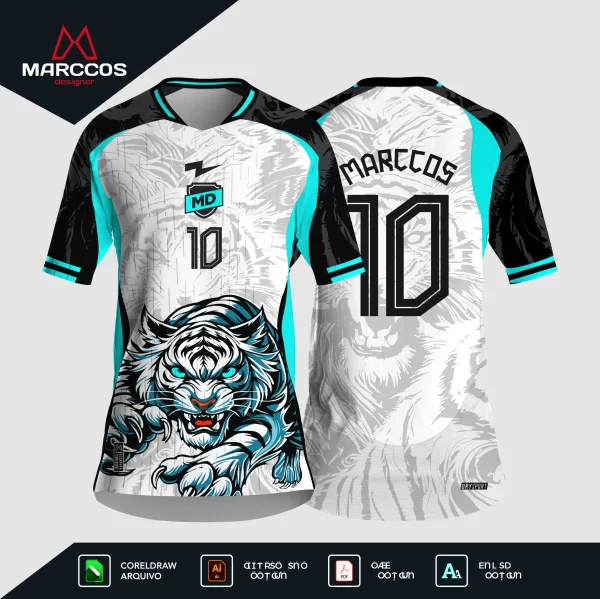 Arte Camisa Interclasse Tigre