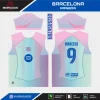Arte Vetor Conceito Camisa Barcelona