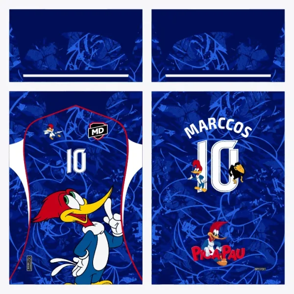 Arte Camisa Interclasse Pica Pau