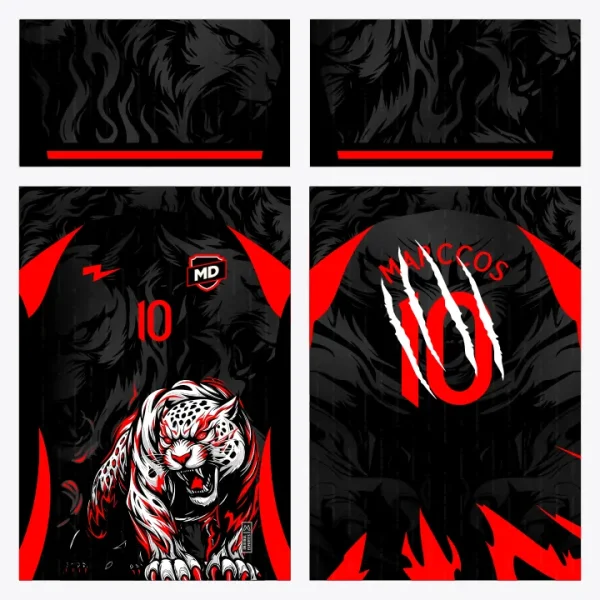 Arte Camisa Interclasse Onça Snow