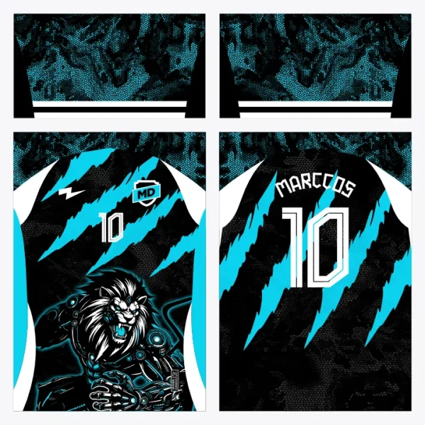 Arte Camisa Interclasse Leão Mecânico