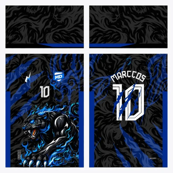 Arte Camisa Interclasse Pantera