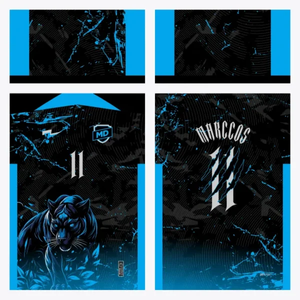 Arte Camisa Interclasse Pantera