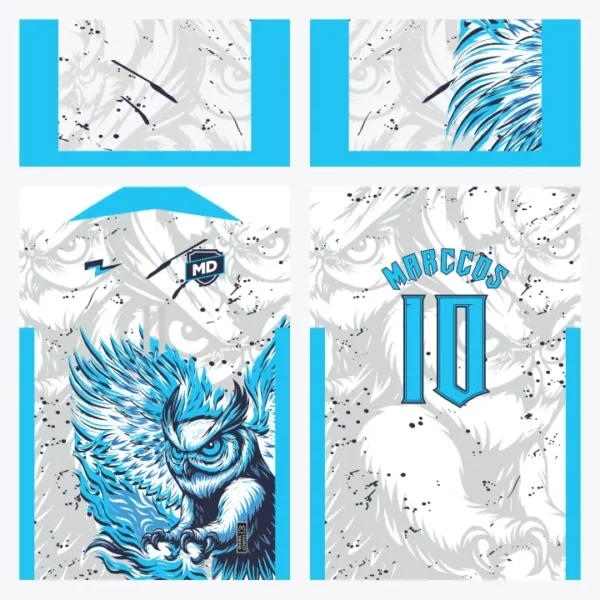 Arte Camisa Interclasse Coruja