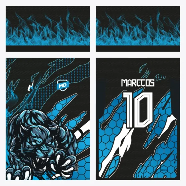 Arte Camisa Interclasse Pantera