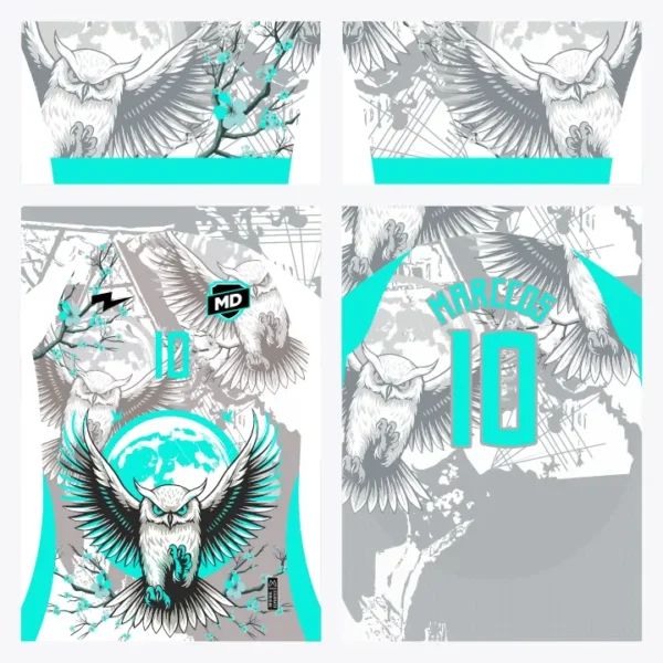 Arte Camisa Interclasse Coruja